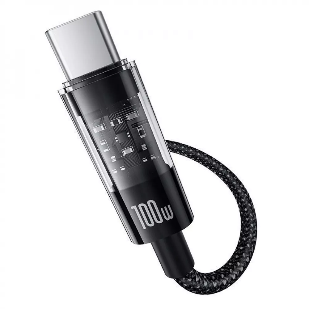 Кабель Baseus Gem Fast-Charging Type-C 100W 1m - фото 9