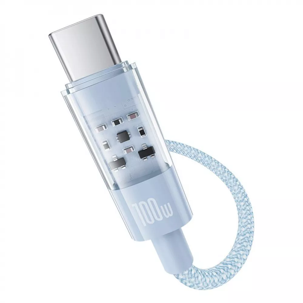 Кабель Baseus Gem Fast-Charging Type-C 100W 1m - фото 4