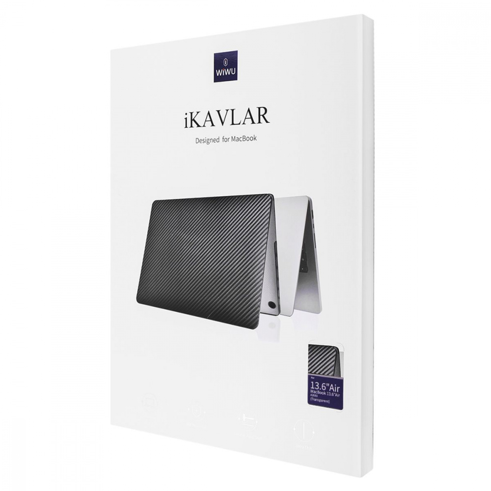 Накладка WIWU iKavlar Crystal Shield MacBook Air 13,6" A2681 — Придбати в Україні