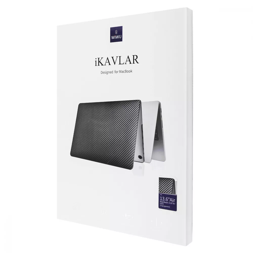 Накладка WIWU iKavlar Crystal Shield MacBook Air 13,6" A2681 — Придбати в Україні