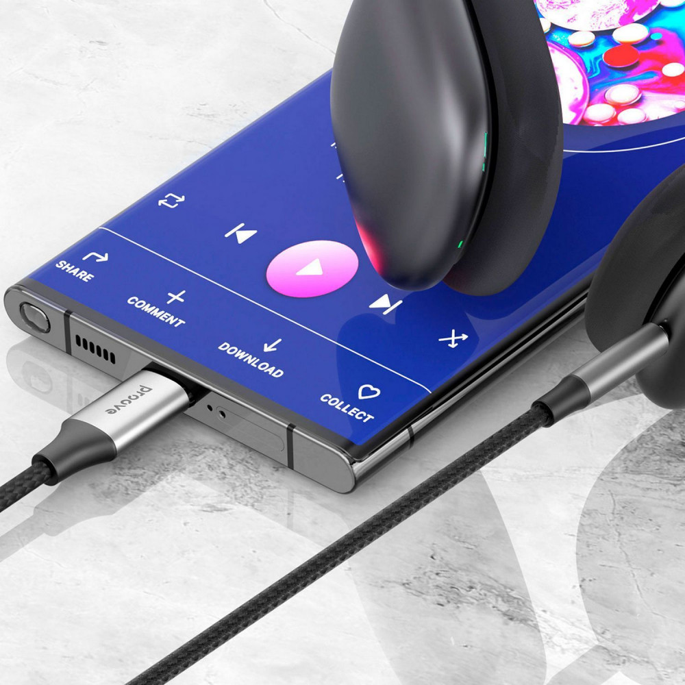 Кабель AUX Proove SoundTrack Lightning to 3.5mm (1m) - фото 3