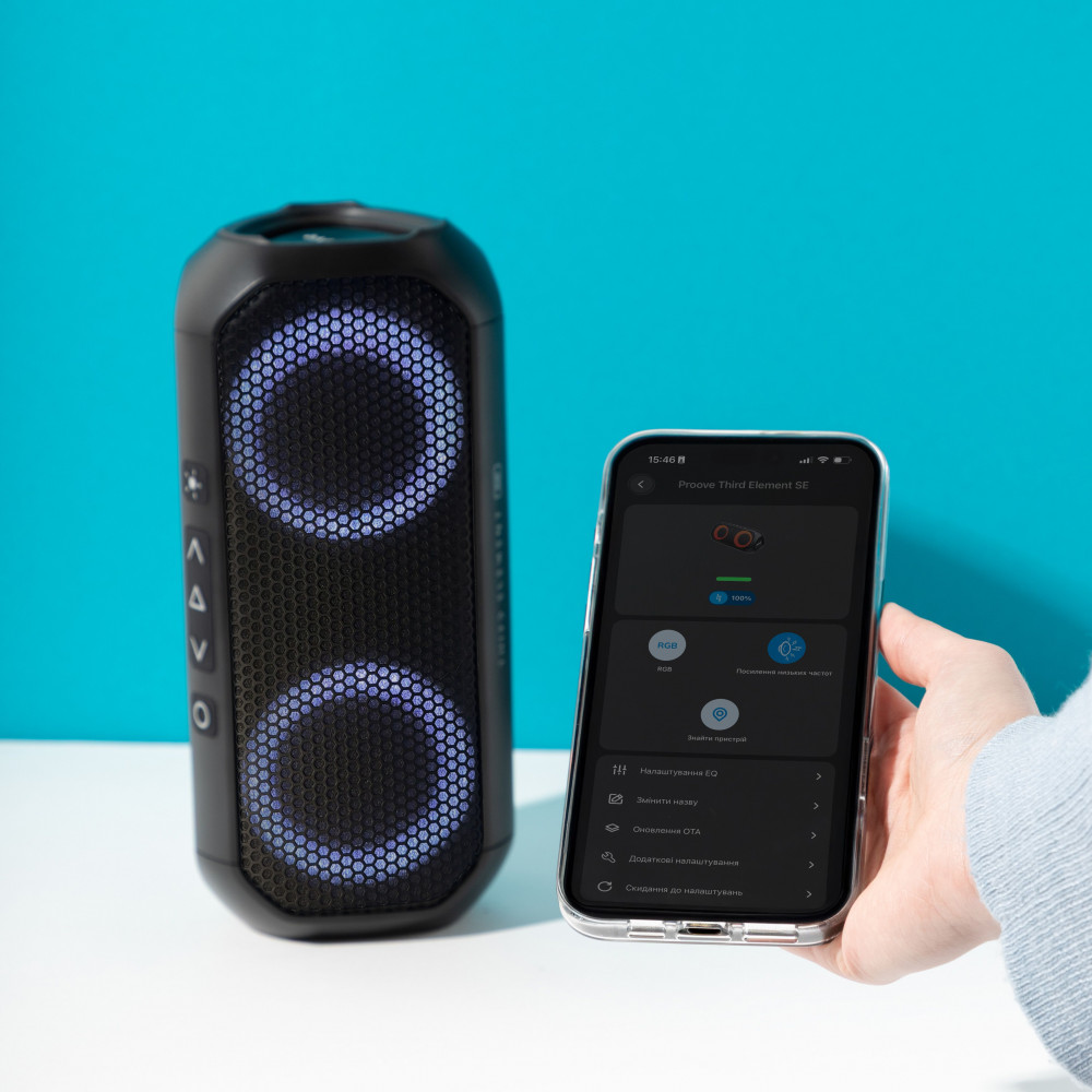 Портативна Акустика Proove Third Element SE 20W — Придбати в Україні - фото 19