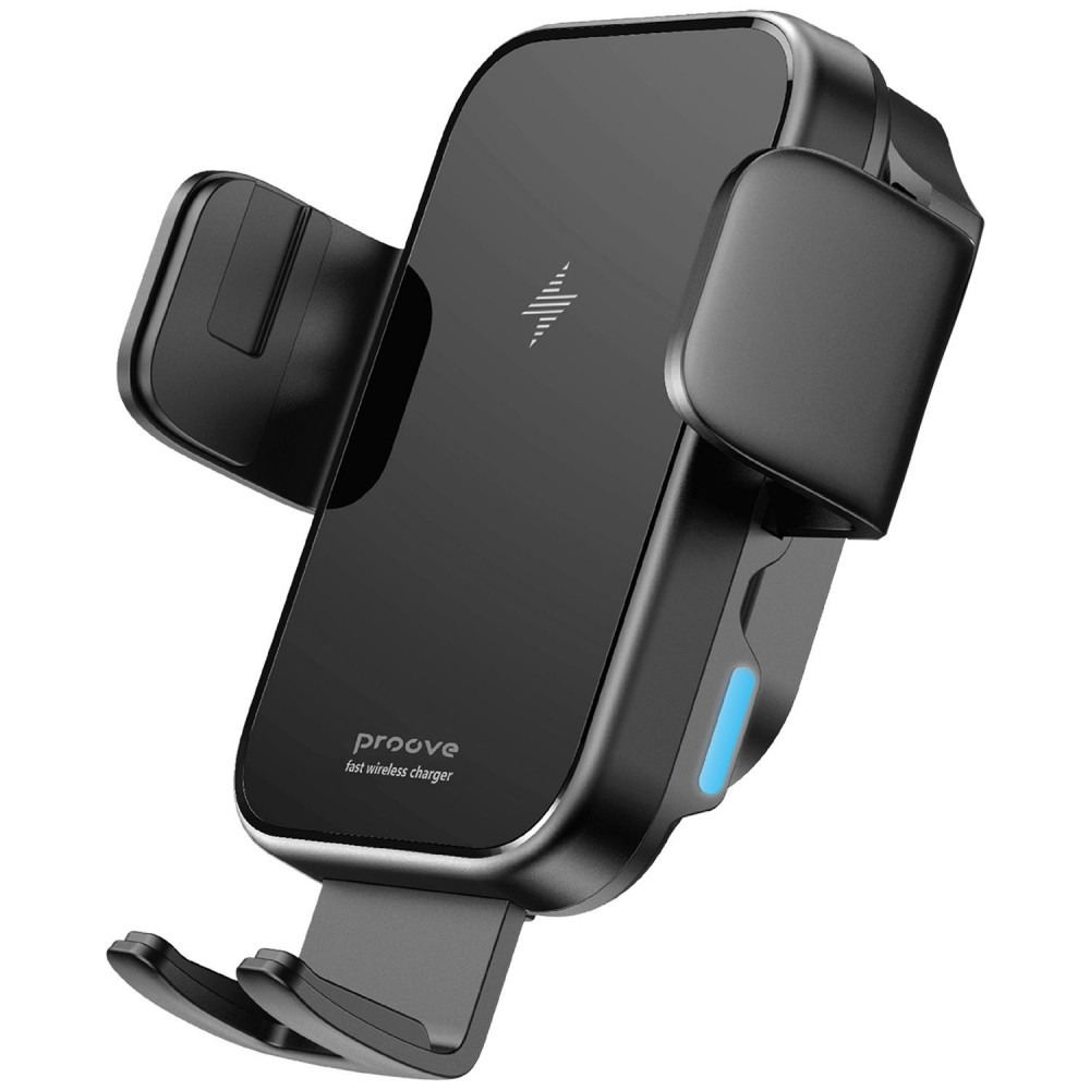Автодержатель с Беспроводной Зарядкой Proove Triple Clamp 15W - фото 2