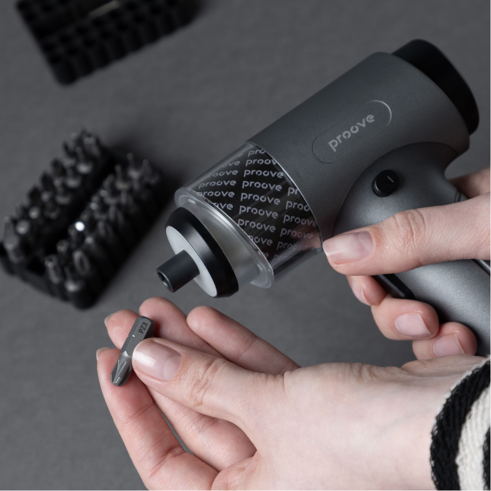 Багатофункціональний набір електричних викруток Proove Driller 36in1 — Придбати в Україні - фото 7