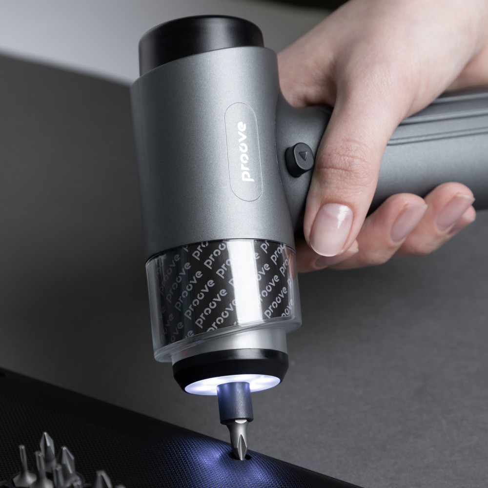 Багатофункціональний набір електричних викруток Proove Driller 36in1 — Придбати в Україні - фото 8