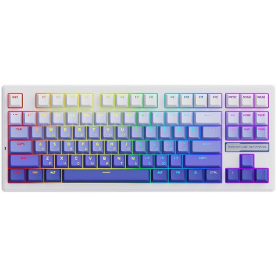 gradient purple/white