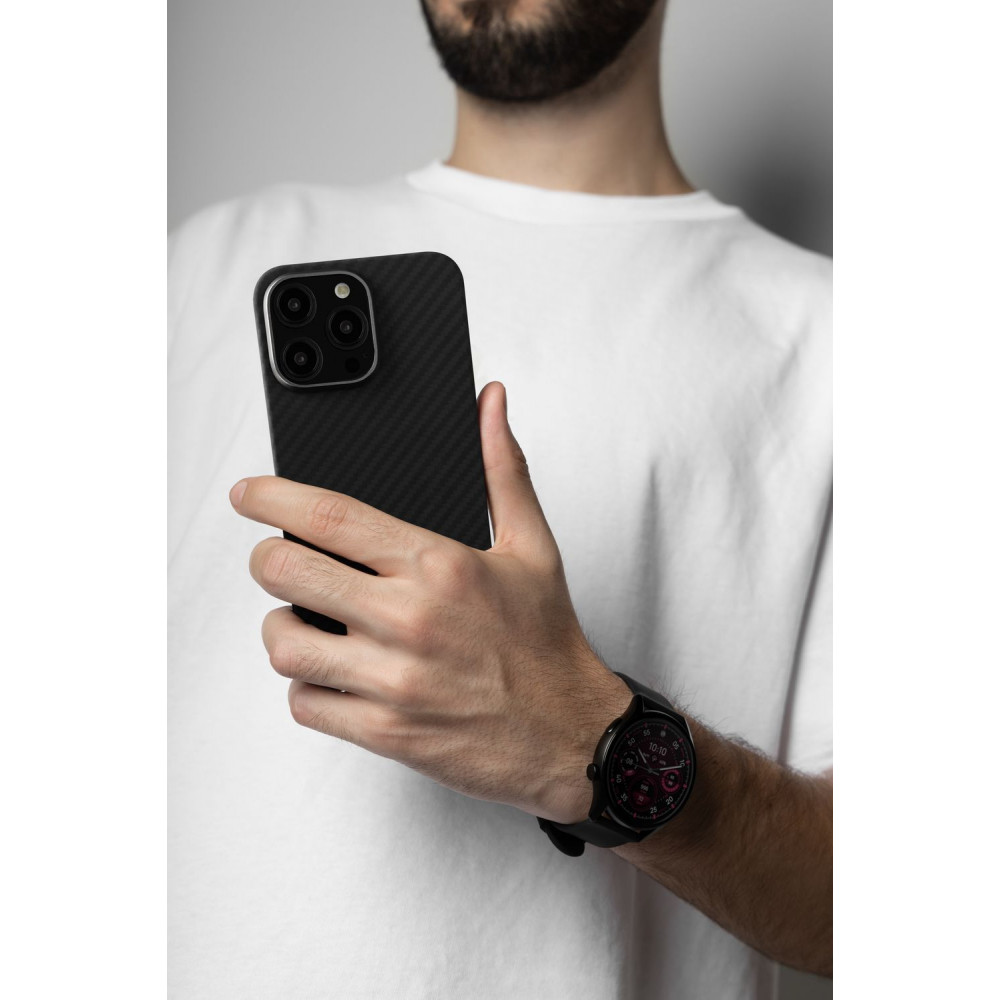 Чохол Proove Carbon Slim with Magnetic Ring iPhone 16 Pro — Придбати в Україні - фото 19