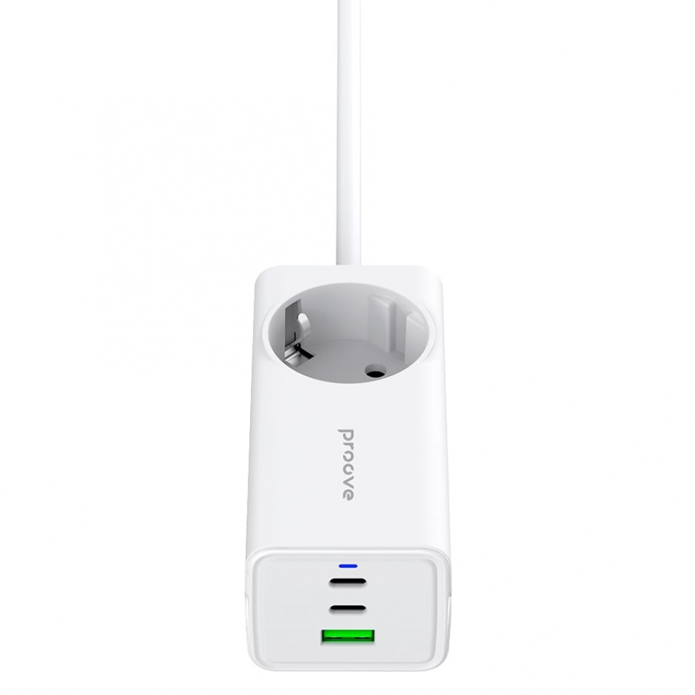 Мережевий фільтр Proove Power Strip PD-02 65W (2 Type-C + 1USB) — Придбати в Україні - фото 5
