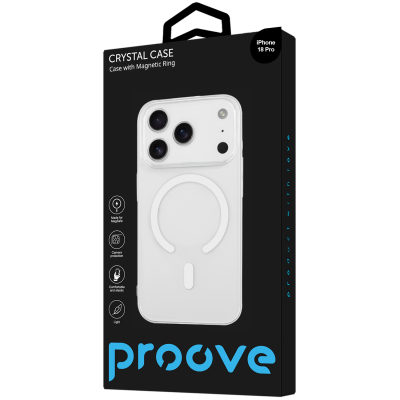 Чохол Proove Crystal Case with Magnetic Ring iPhone 18 Pro — Придбати в Україні