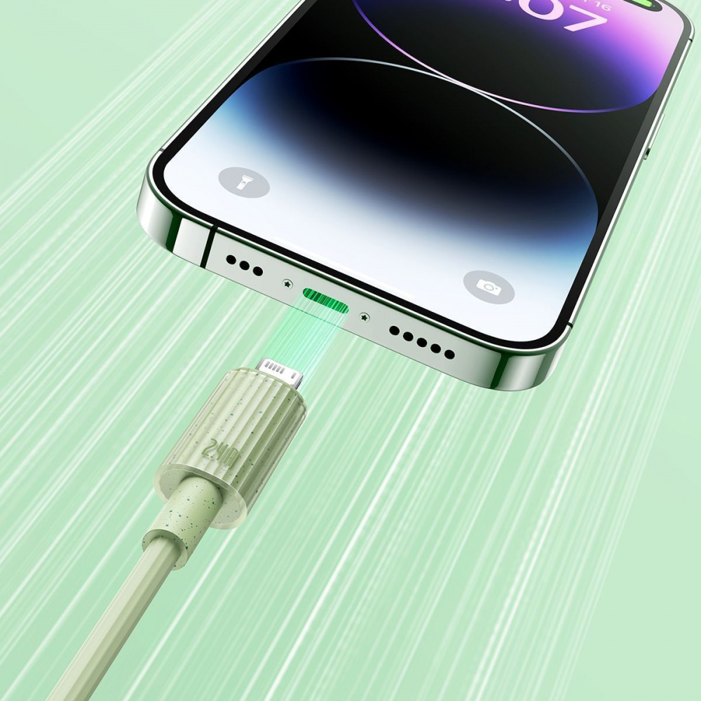 Кабель Baseus Habitat Series Fast Charging USB to Lightning 2.4A (1m) — Придбати в Україні - фото 8