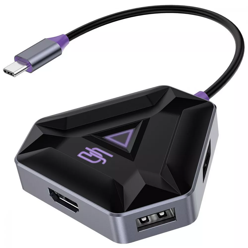 Type-C-Хаб Proove Gaming Spectre (2*USB3.0 + Type-C + PD100W + HDMI) - фото 2