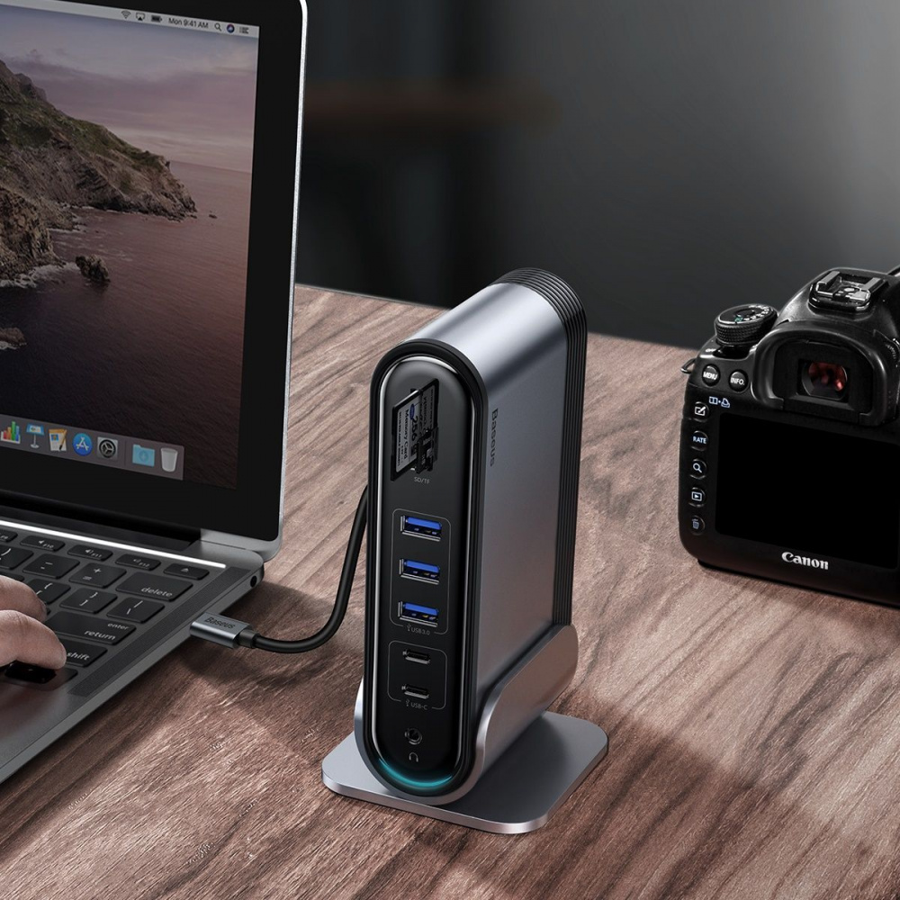 USB-Хаб Baseus Working Station Multifunctional — Придбати в Україні - фото 5
