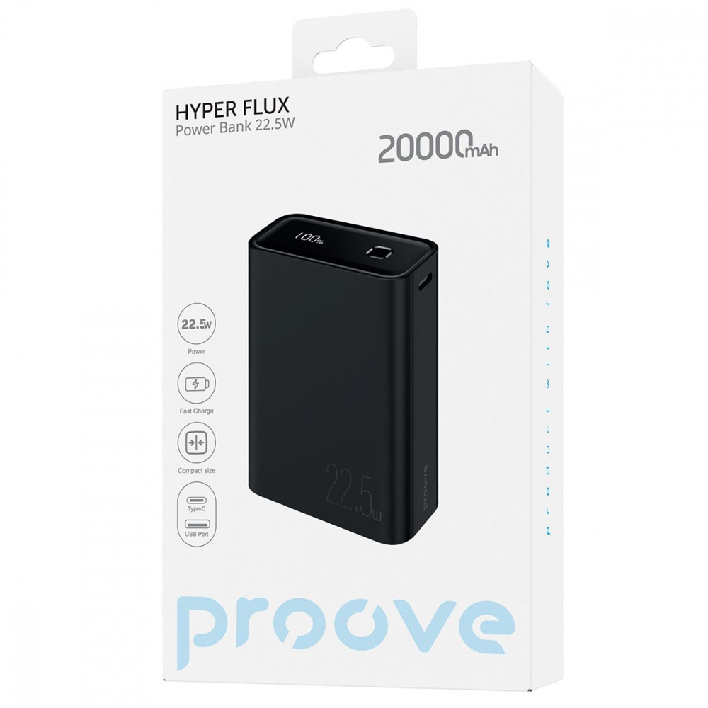 Портативна Батарея Proove Hyper Flux 22.5W 20000mAh — Придбати в Україні