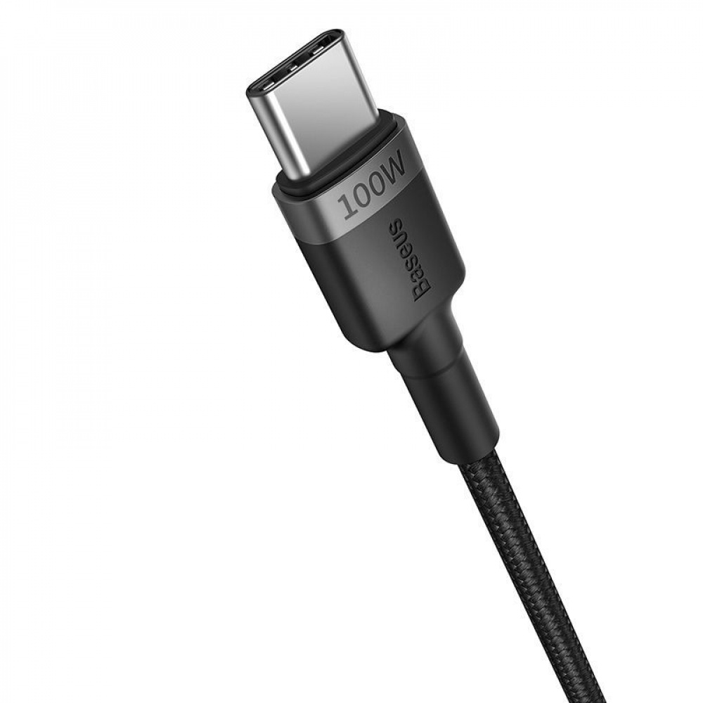 Кабель Baseus Cafule Type-C to Type-C 100W 2m (2pcs) — Придбати в Україні - фото 5