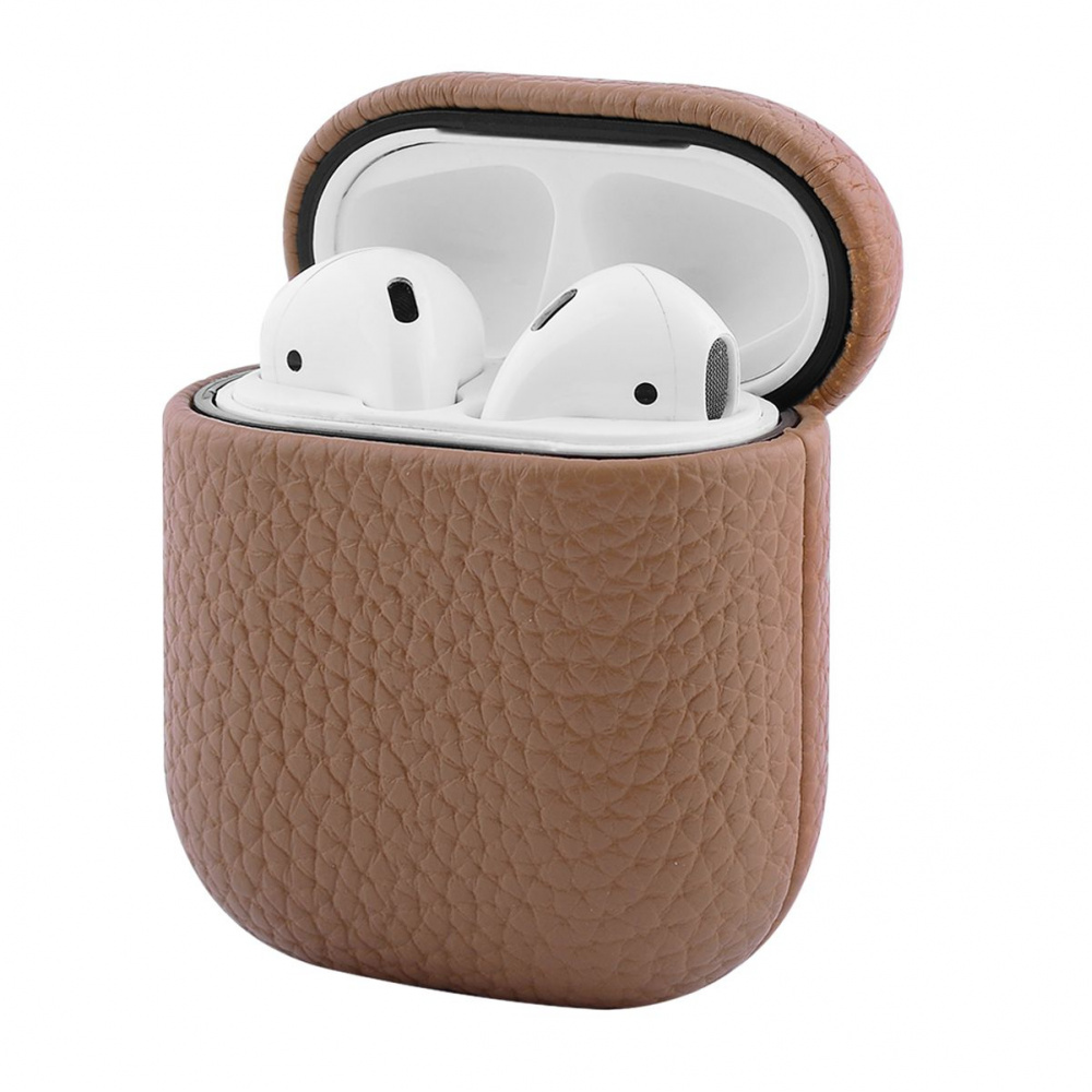 Чехол Leather Case AirPods 1/2 - фото 2