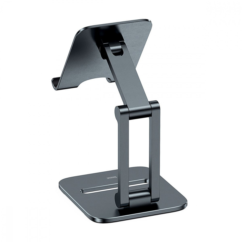 Подставка для телефона Baseus Desktop Biaxial Foldable Metal Stand - фото 3