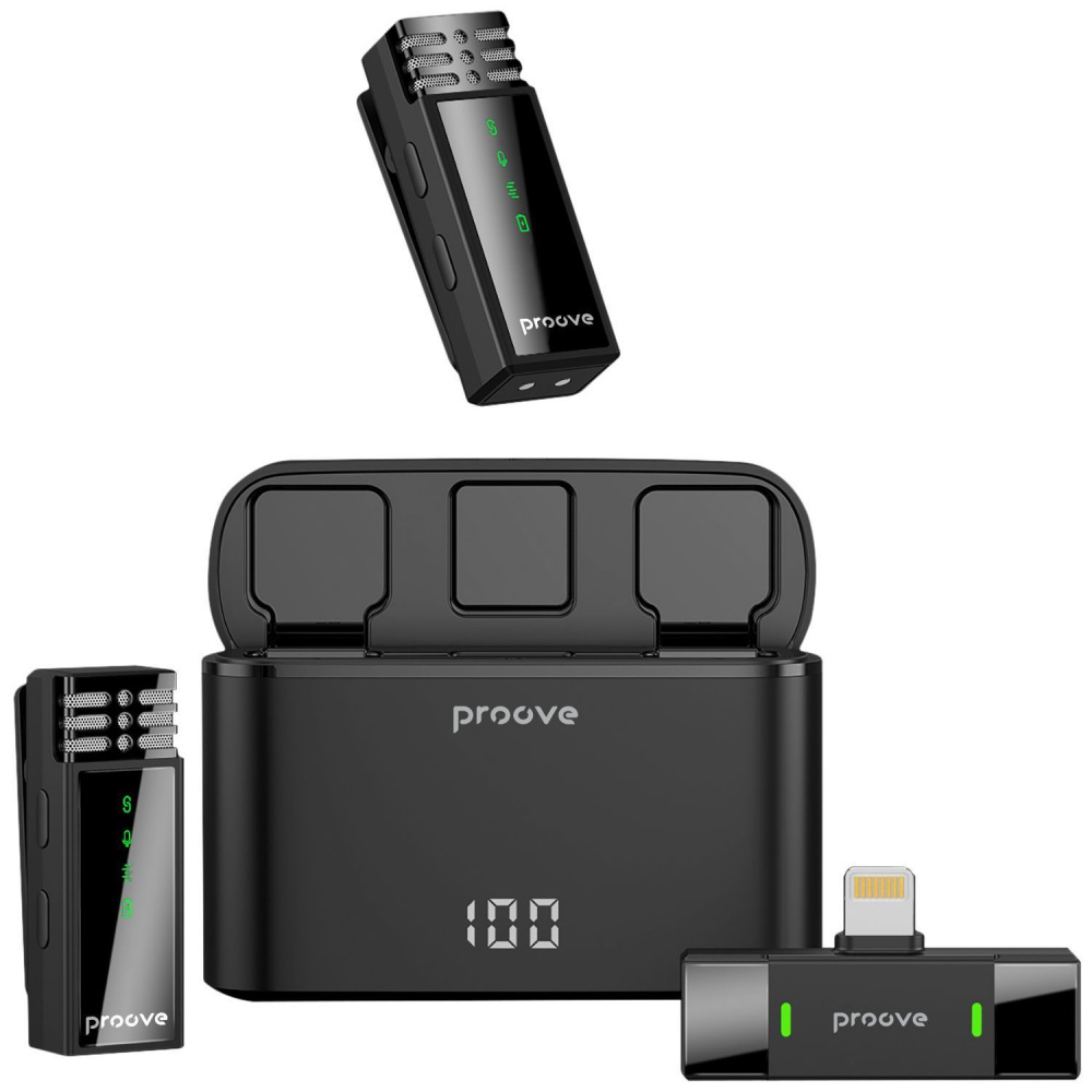 Беспроводной петличный микрофон Proove Record Lightning - фото 3