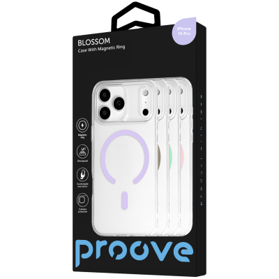 Купить Чехол Proove Blossom Case with Magnetic Ring iPhone 16 Pro 62976 - Ncase