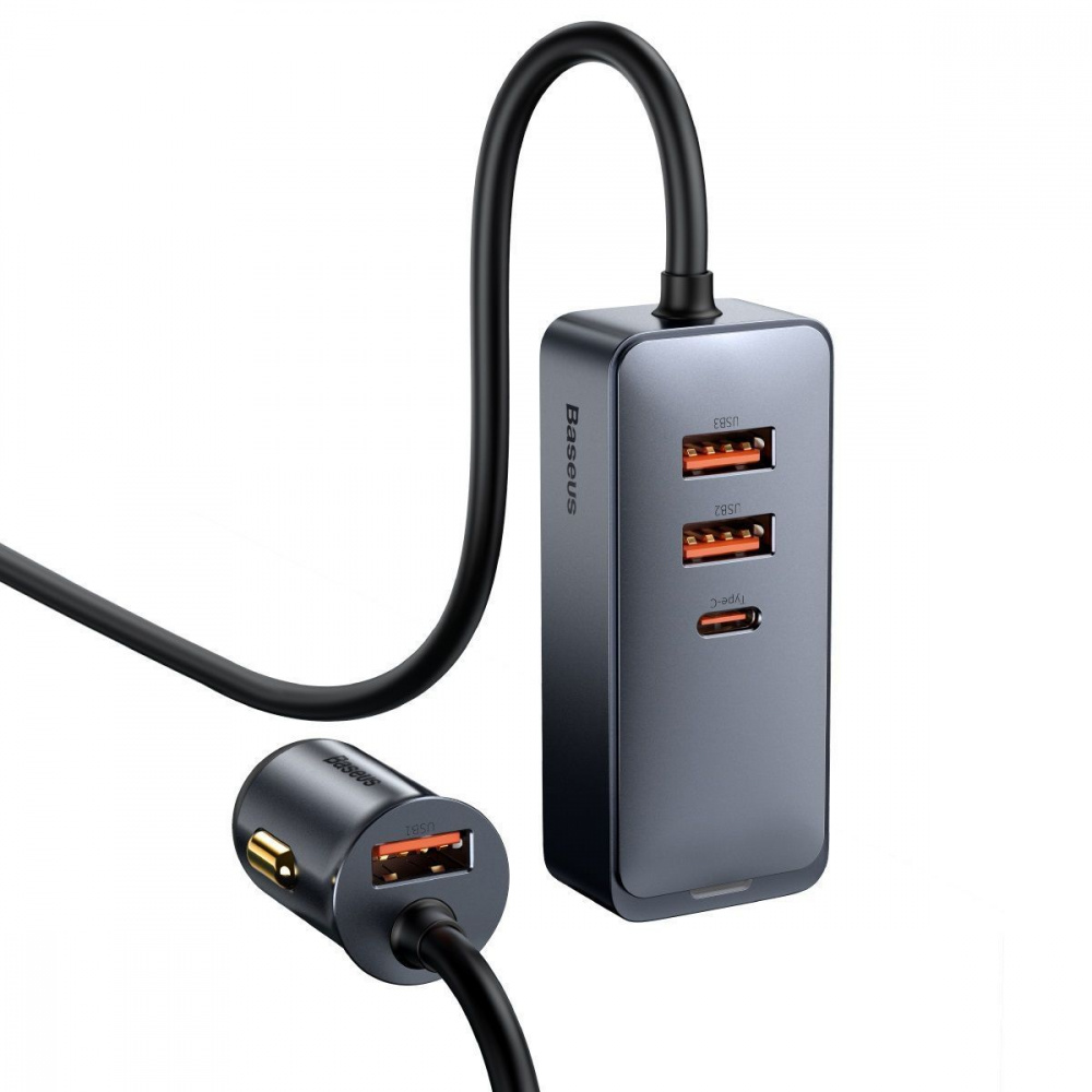 АЗП Baseus Share Together PPS Multi-Port With Extension Cord 3USB + Type-C 120W — Придбати в Україні - фото 4