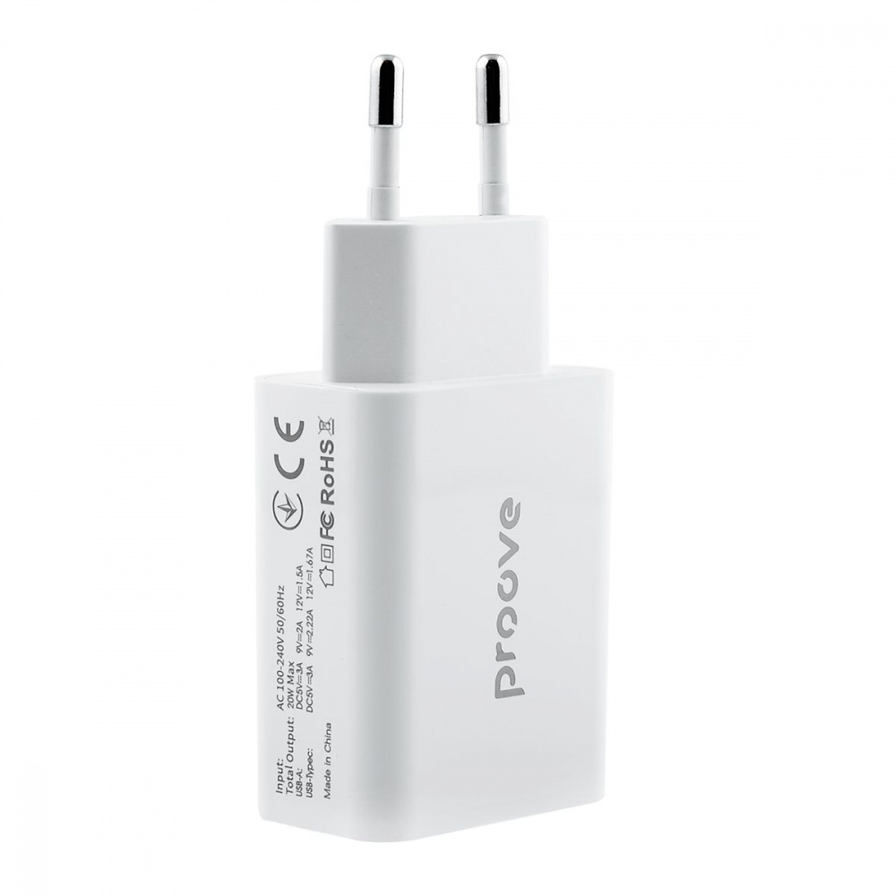 СЗУ Proove Rapid 20W (Type-C + USB) - фото 2