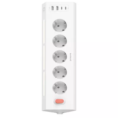 Мережевий фільтр Proove Prism Socket (5xAC + 2xType-C + 2xUSB) 1.6m — Придбати в Україні