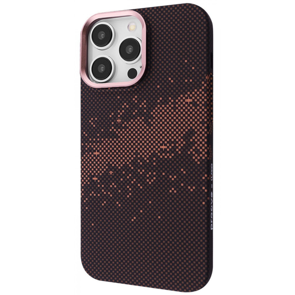 Чехол Proove Gleam Case with Magnetic Ring iPhone 13 Pro Max milky way (PCGCIP13PM68) млечный путь на картинке №1