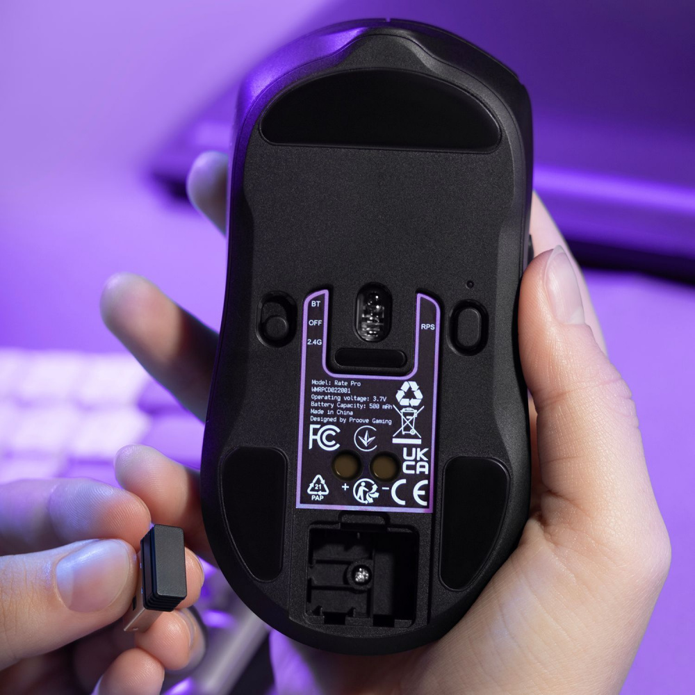 Беспроводная игровая мышь Proove Gaming Rate Pro with Charging Dock - фото 16
