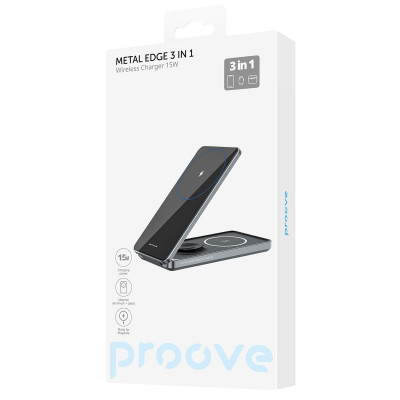 Купить Беспроводное ЗУ Proove Metal Edge 3 in 1 50878 - Ncase
