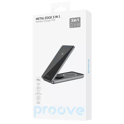 Купить Бездротовий ЗП Proove Metal Edge 3 in 1 50878 - Ncase