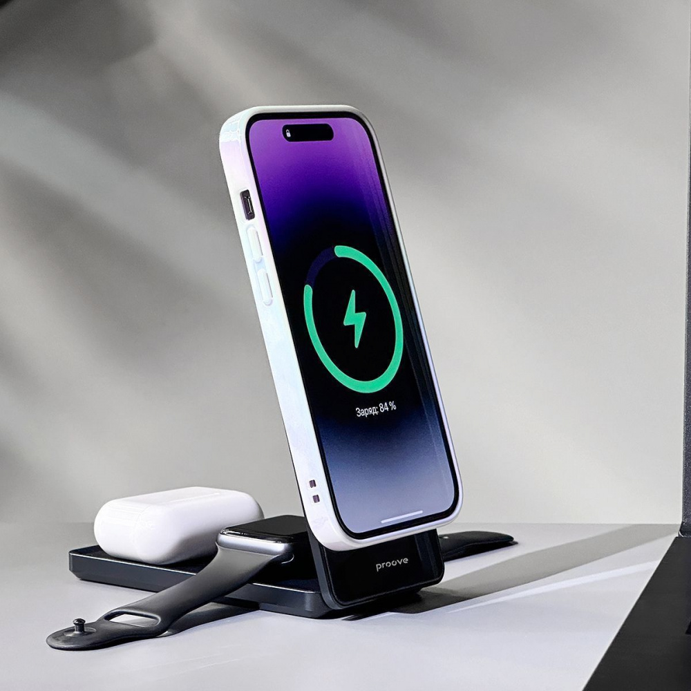 Беспроводное ЗУ Proove Metal Edge 3 in 1 - фото 5