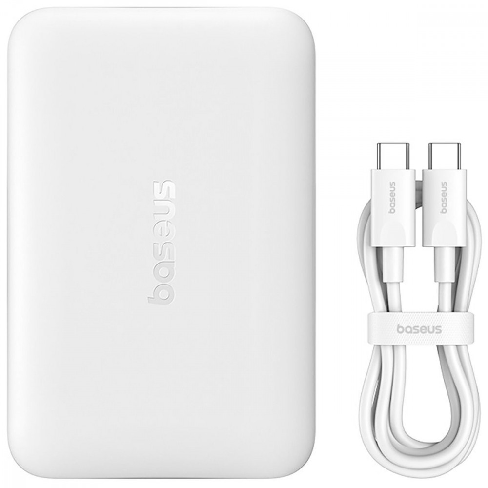 Портативная Батарея Baseus EnerFill FM11 10000mAh 30W white (E0028703) Белый на картинке №5