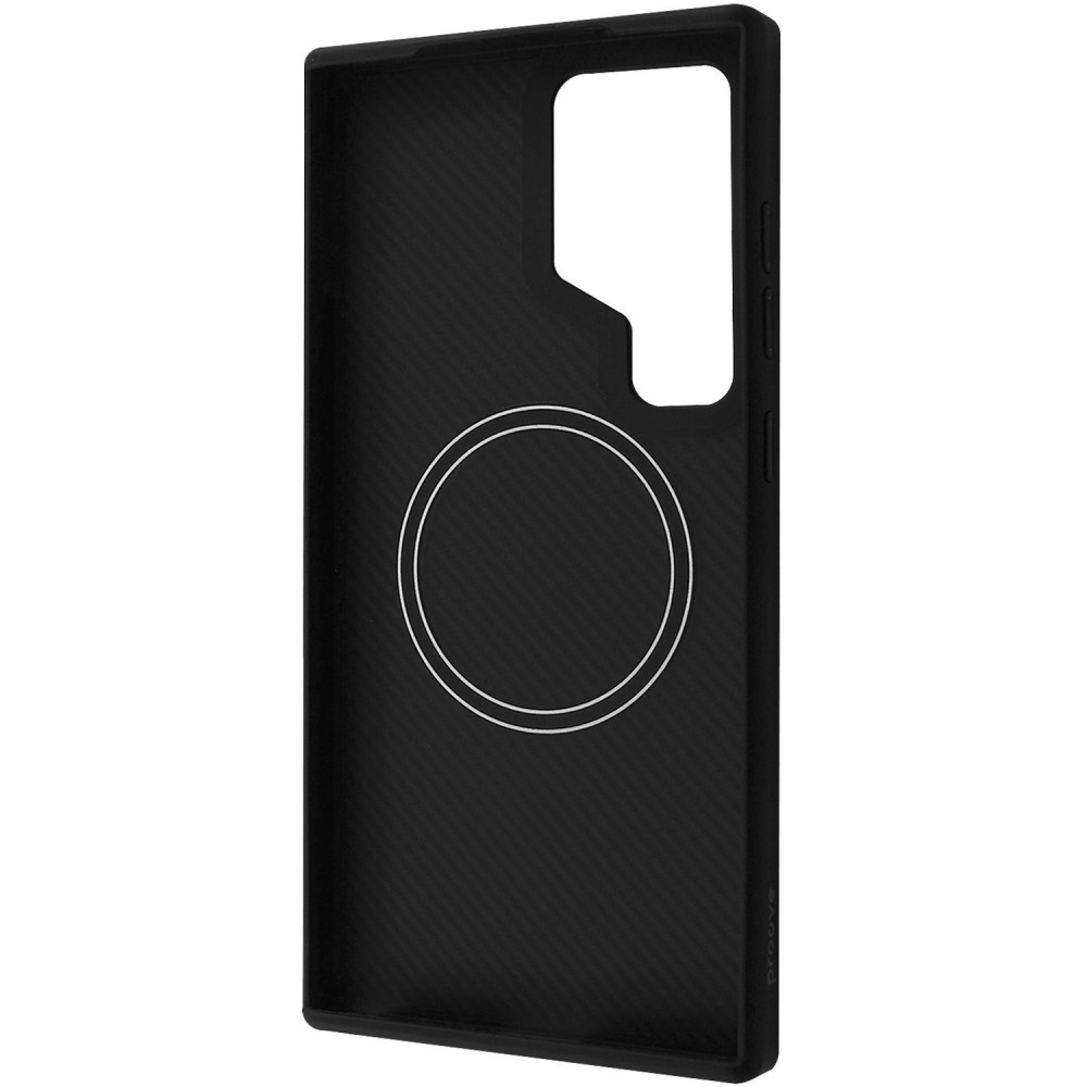 Чехол Proove Force Armor Case with Magnetic Ring Samsung Galaxy S26 Ultra black (PCFASGSU2602) Черный на картинке №3
