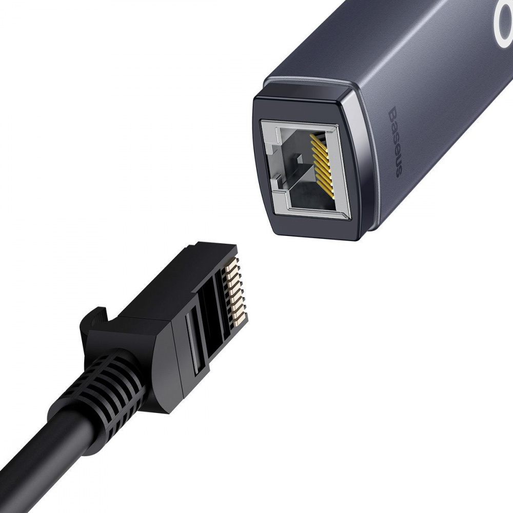 Baseus Lite Series Ethernet Adapter 1000Mbps (Type-C to RJ45) - фото 6