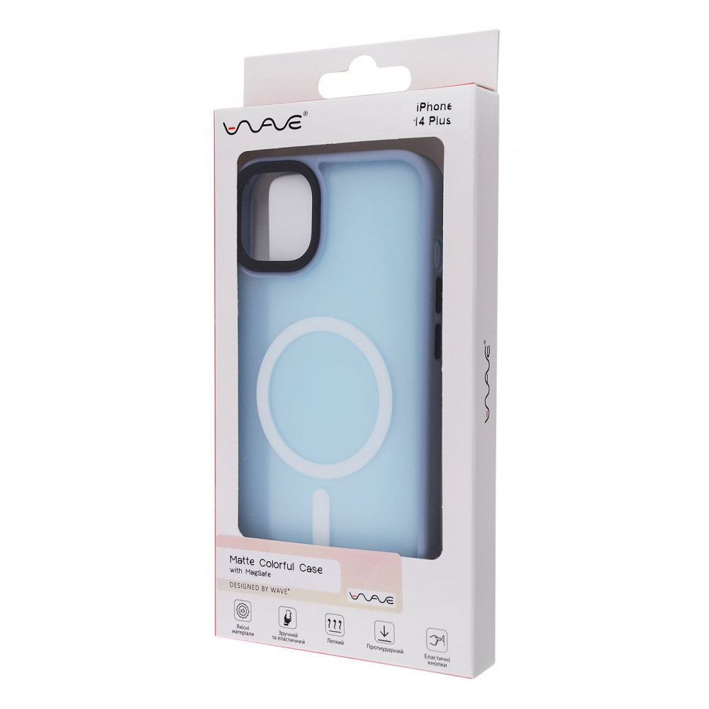 Чохол WAVE Matte Colorful Case with Magnetic Ring iPhone 14 Plus/15 Plus — Придбати в Україні - фото 1