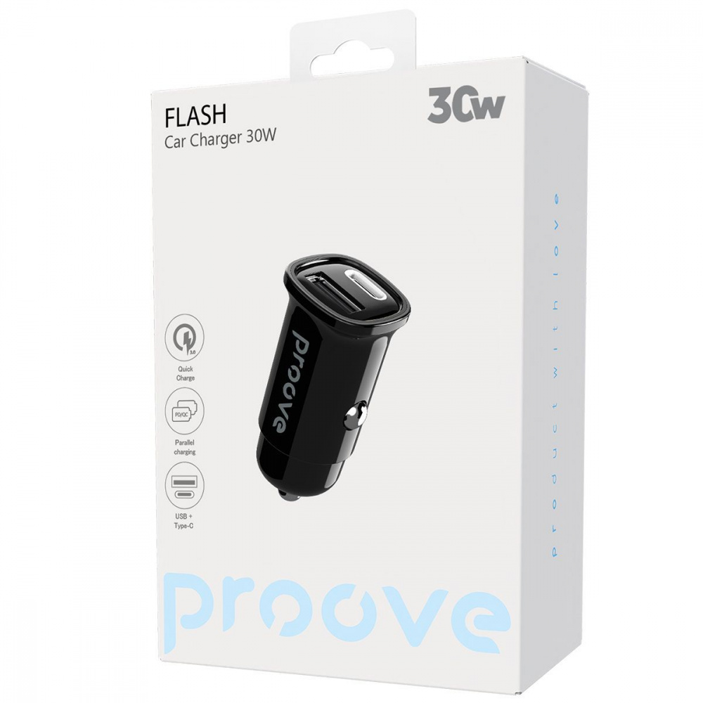 АЗП Proove Flash 30W (Type-C + USB) — Придбати в Україні