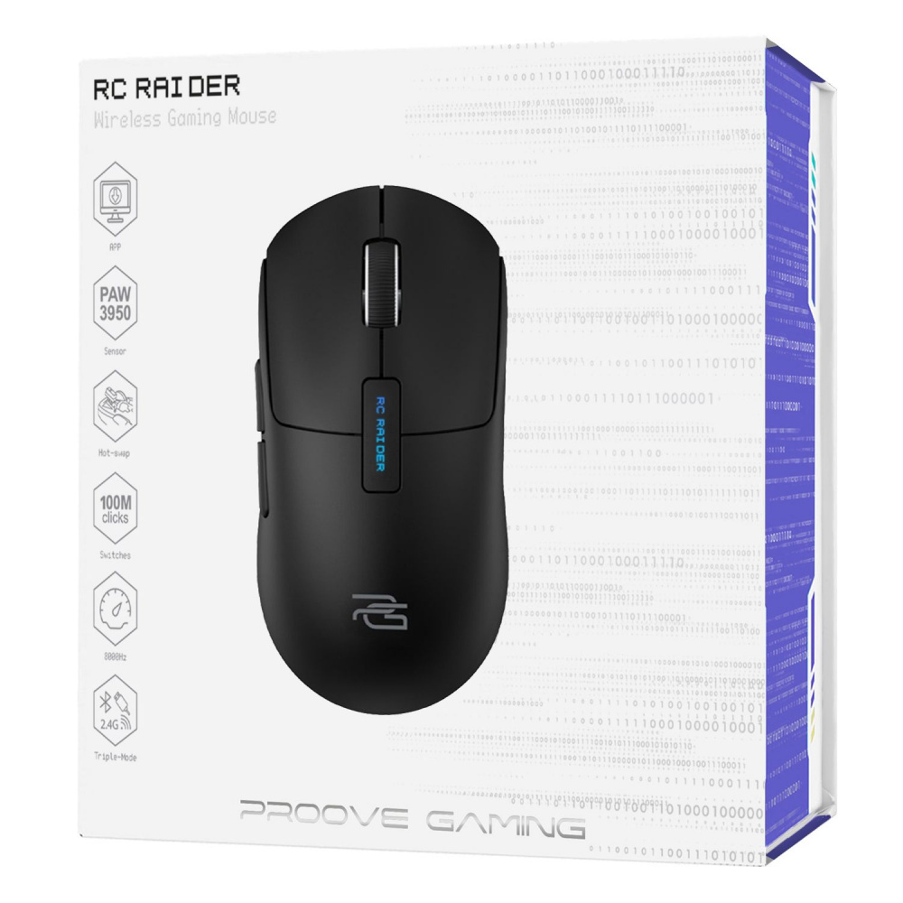 Бездротова ігрова миша Proove Gaming RC Raider 8K - фото 1