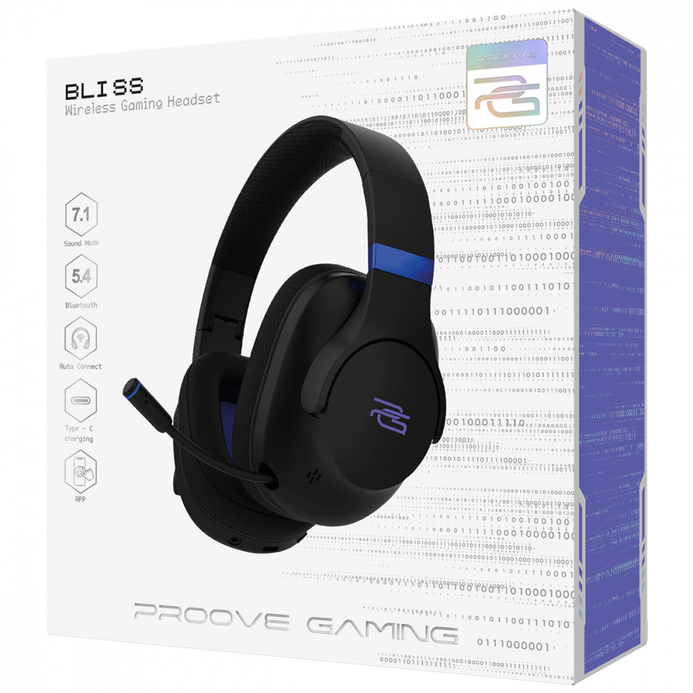 Бездротова ігрова гарнітура Proove Gaming Bliss (APP) — Придбати в Україні - фото 1