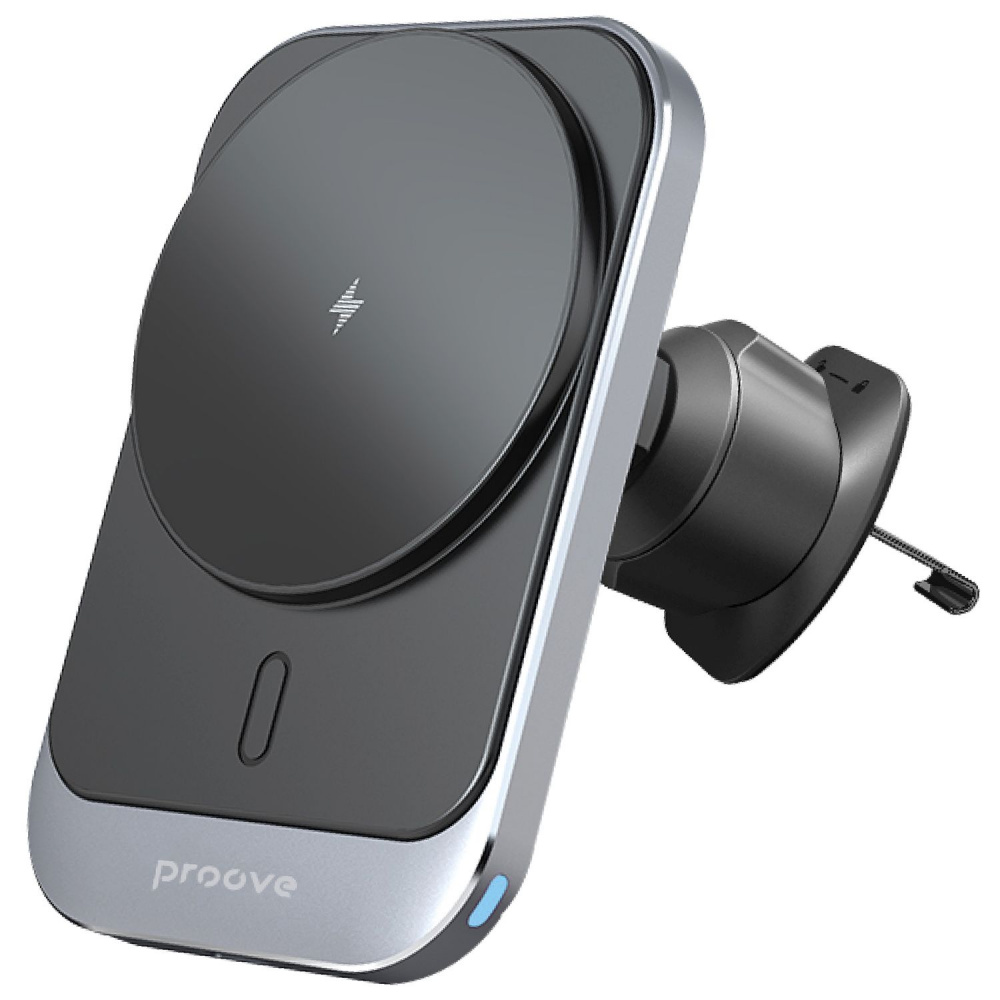 Автодержатель с Беспроводной Зарядкой Proove Square Magnetic Pro 15W