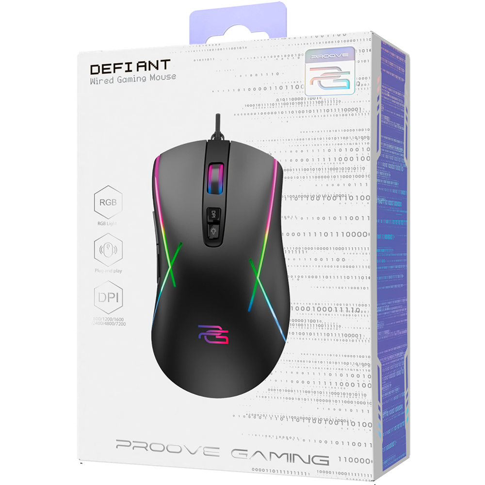 Проводная игровая мышь Proove Gaming Defiant - фото 41