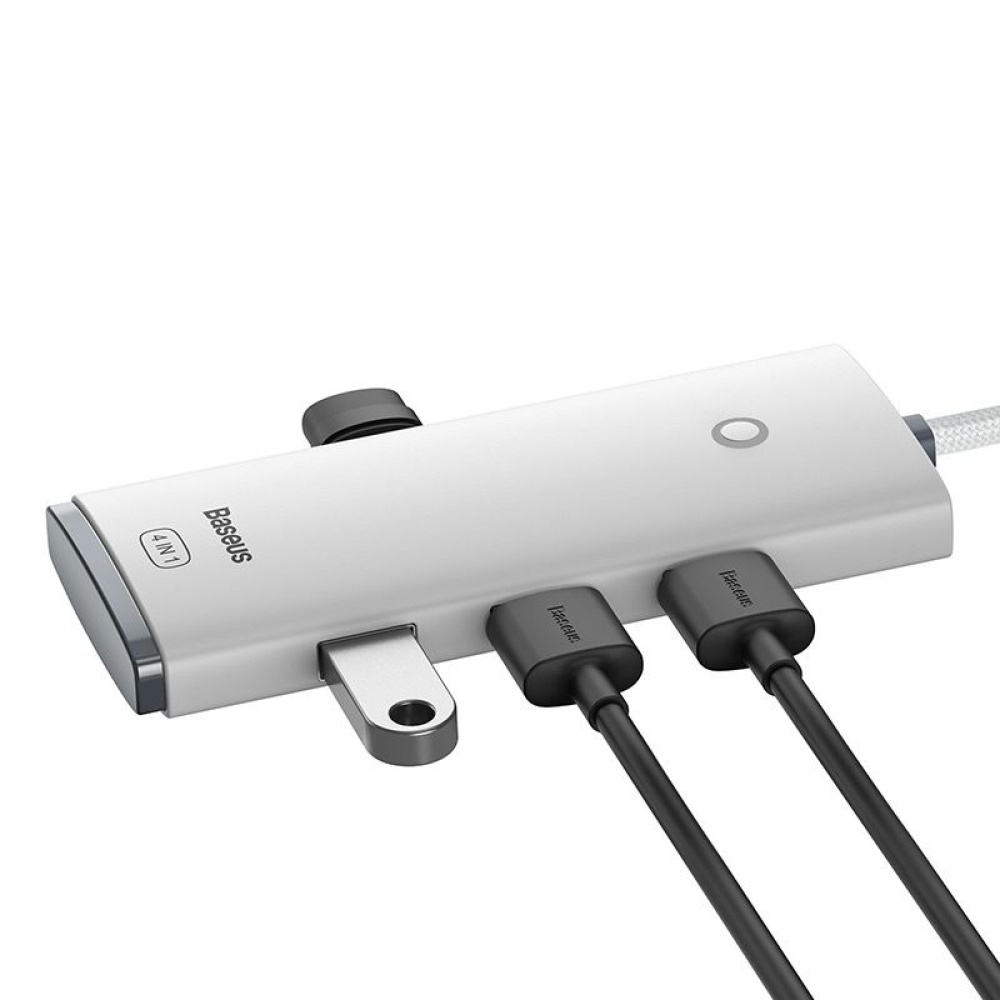 USB-Хаб Baseus Lite Series 4-in-1 (USB-A to USB 3.0*4) (0.25m) — Придбати в Україні - фото 9