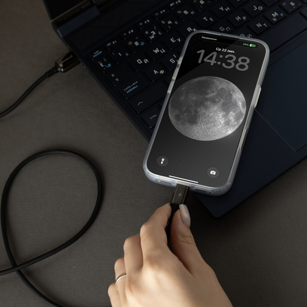 Кабель Proove Flex Metal USB to Type-C 3A (1m) - фото 7