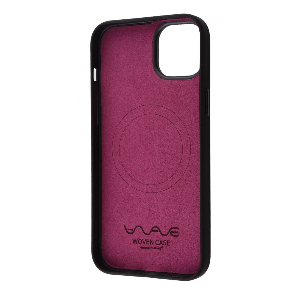 Чехол WAVE Premium Woven Case with Magnetic Ring iPhone 15 Plus - фото 2