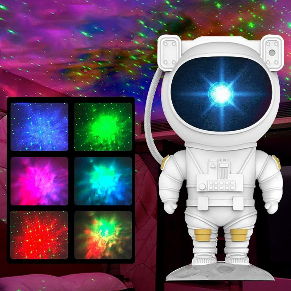 Лазерный ночник-проектор звездного неба Astronaut - фото 7