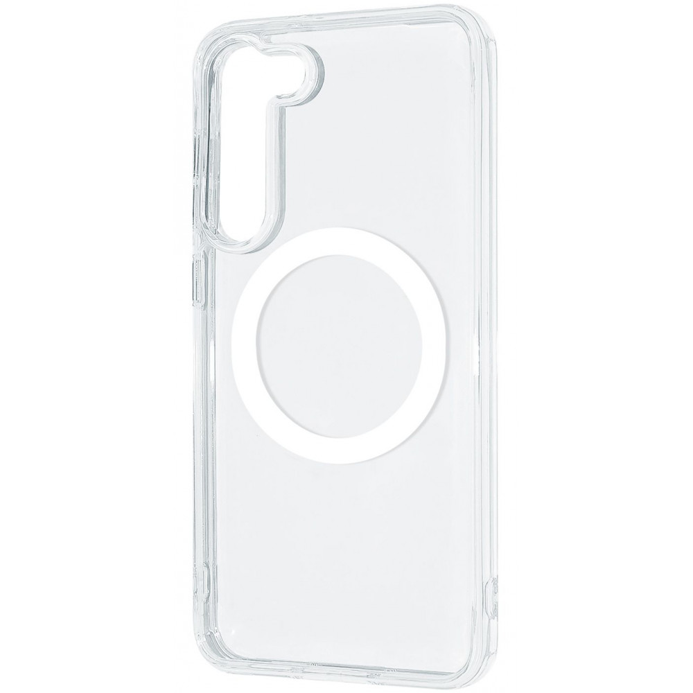 Чехол WAVE Clear Case (PC+TPU) with Magnetic Ring Samsung Galaxy S23 Plus