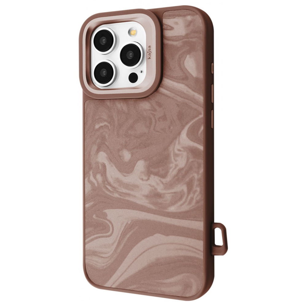 Чехол Kajsa Fluid Art with Magnetic Ring iPhone 16 Pro Max - фото 5