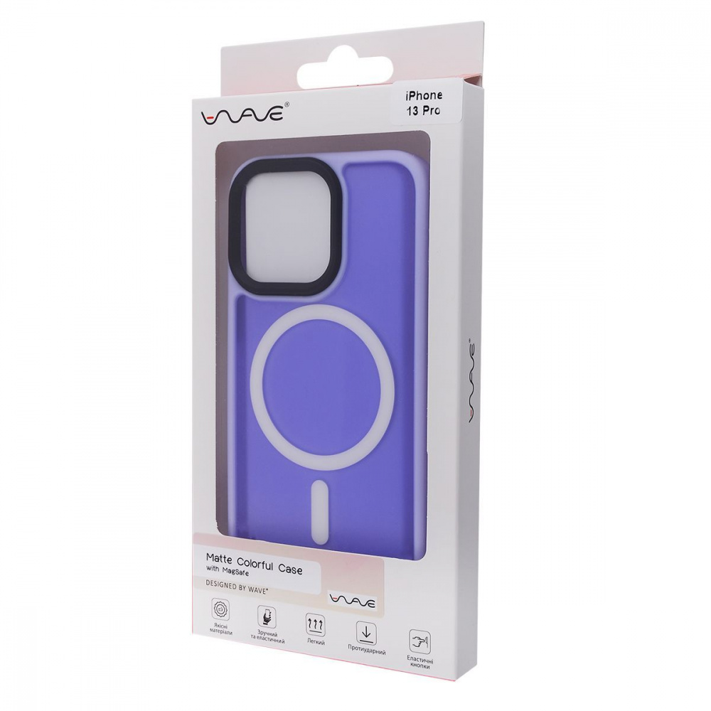 Чехол WAVE Matte Colorful Case with Magnetic Ring iPhone 13 Pro