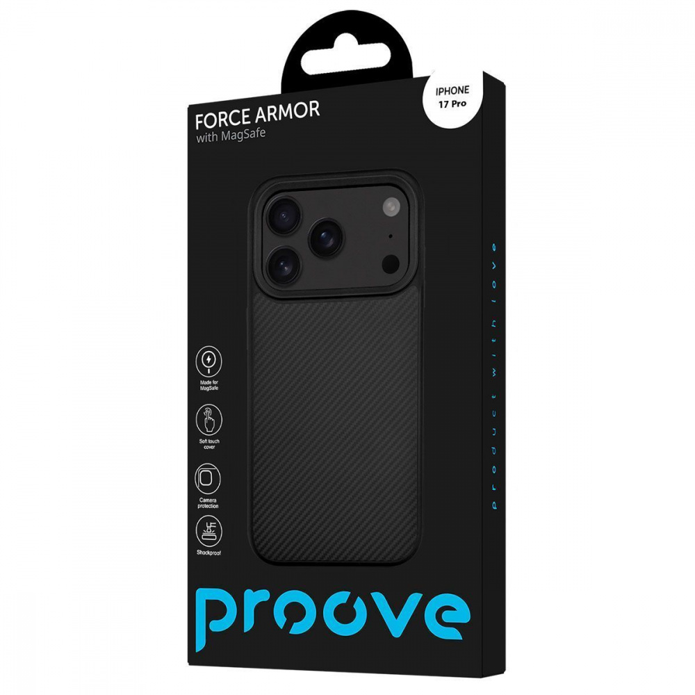 Чехол Proove Force Armor Case with Magnetic Ring iPhone 17 Pro - фото 1
