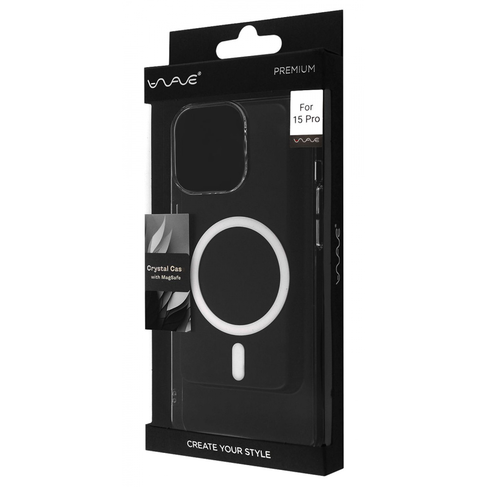 Чохол WAVE Premium Crystal Case with Magnetic Ring iPhone 15 Pro — Придбати в Україні
