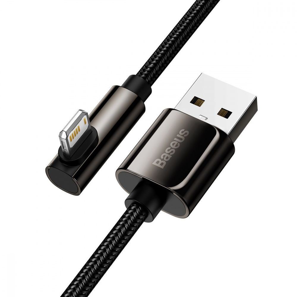 Кабель Baseus Legend Series Fast Charging Elbow Lightning 2.4A (2m) — Придбати в Україні - фото 4