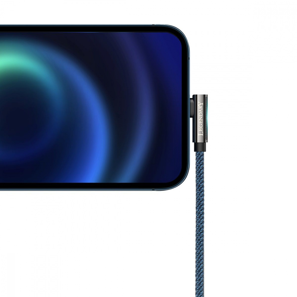 Кабель Baseus Legend Series Fast Charging Elbow Lightning 2.4A (2m) — Придбати в Україні - фото 6
